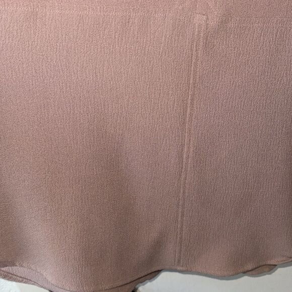 Lush Womens Short Sleeve V-Neck Shift Dress Small Blush Pink - Picture 8 of 10